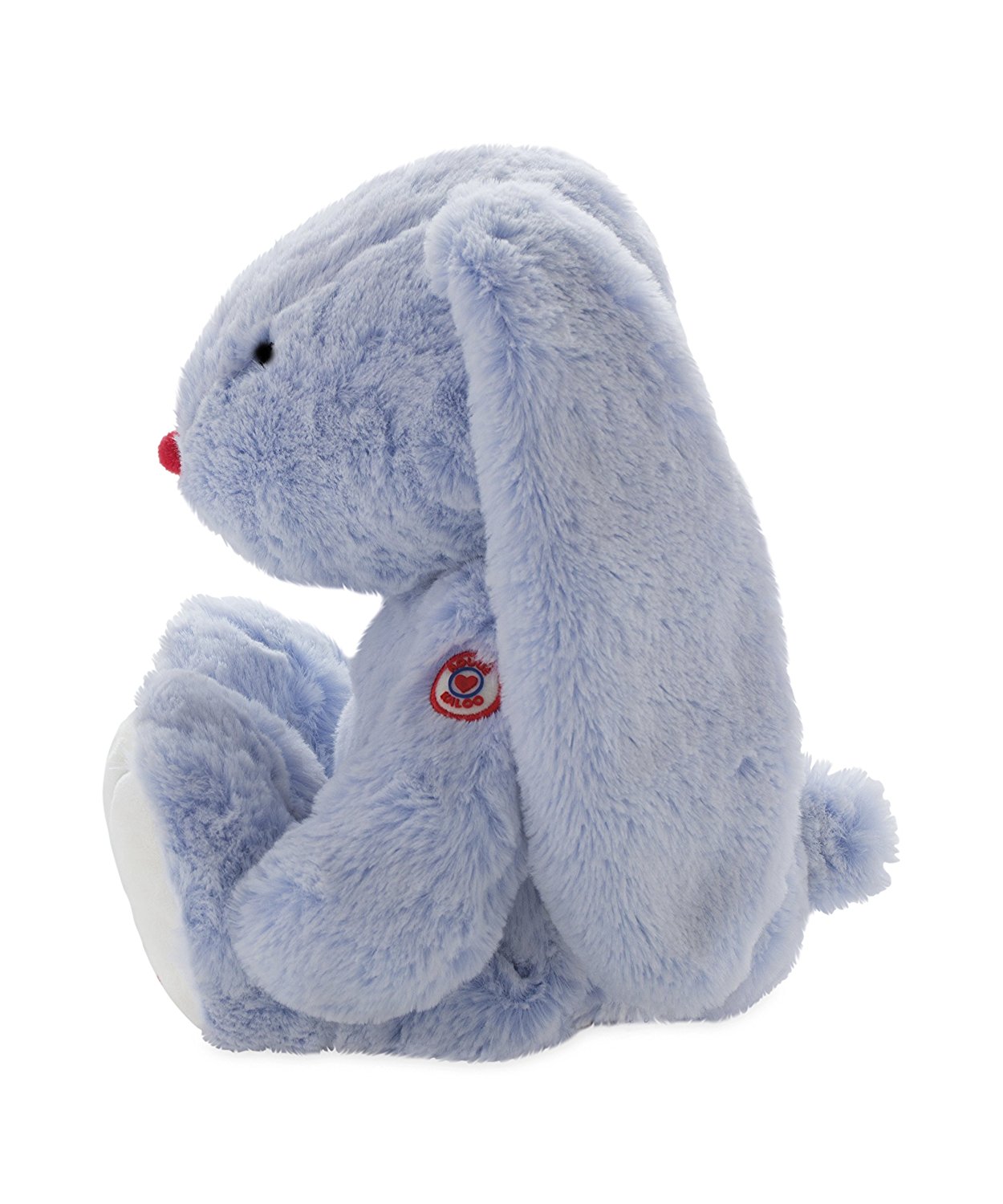 Мягкая игрушка из серии Руж - Заяц большой голубой, 38 см.  